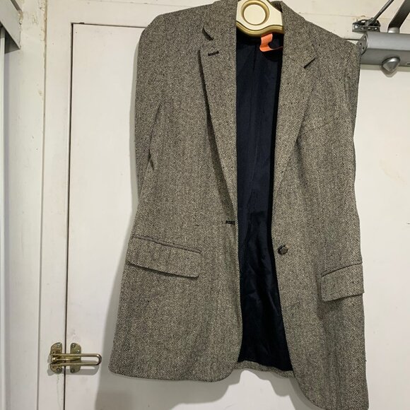 VINTAGE LAUREN RALPH LAUREN SILK PATTERN BLAZERS SIZE 12 - Picture 9 of 13